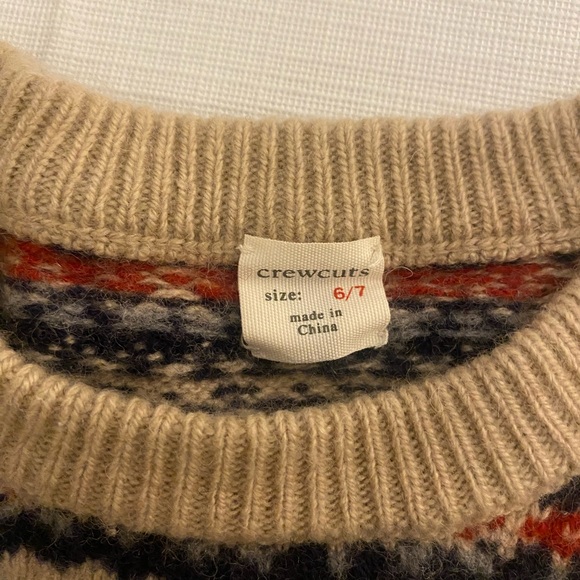 Boy Crewcuts Patterned Sweater - Picture 3 of 4